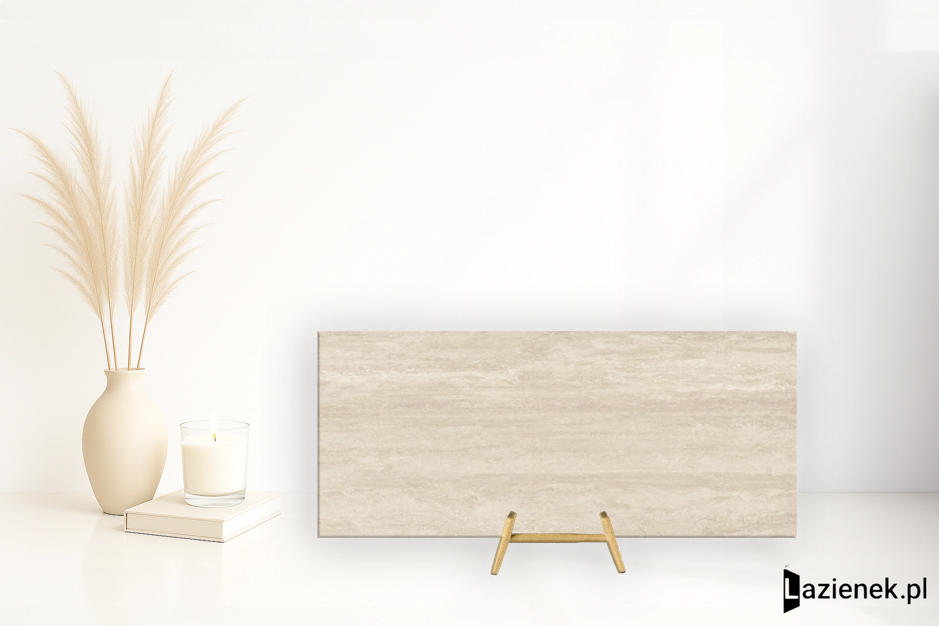 Casalgrande Padana Pietra Tiburtina Campidoglio Vein połaczenie mat-poler 120x278 cm gr. 6 mm - płytka rektyfikowana/17570023
